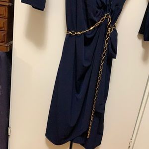 Gold chain waist belt